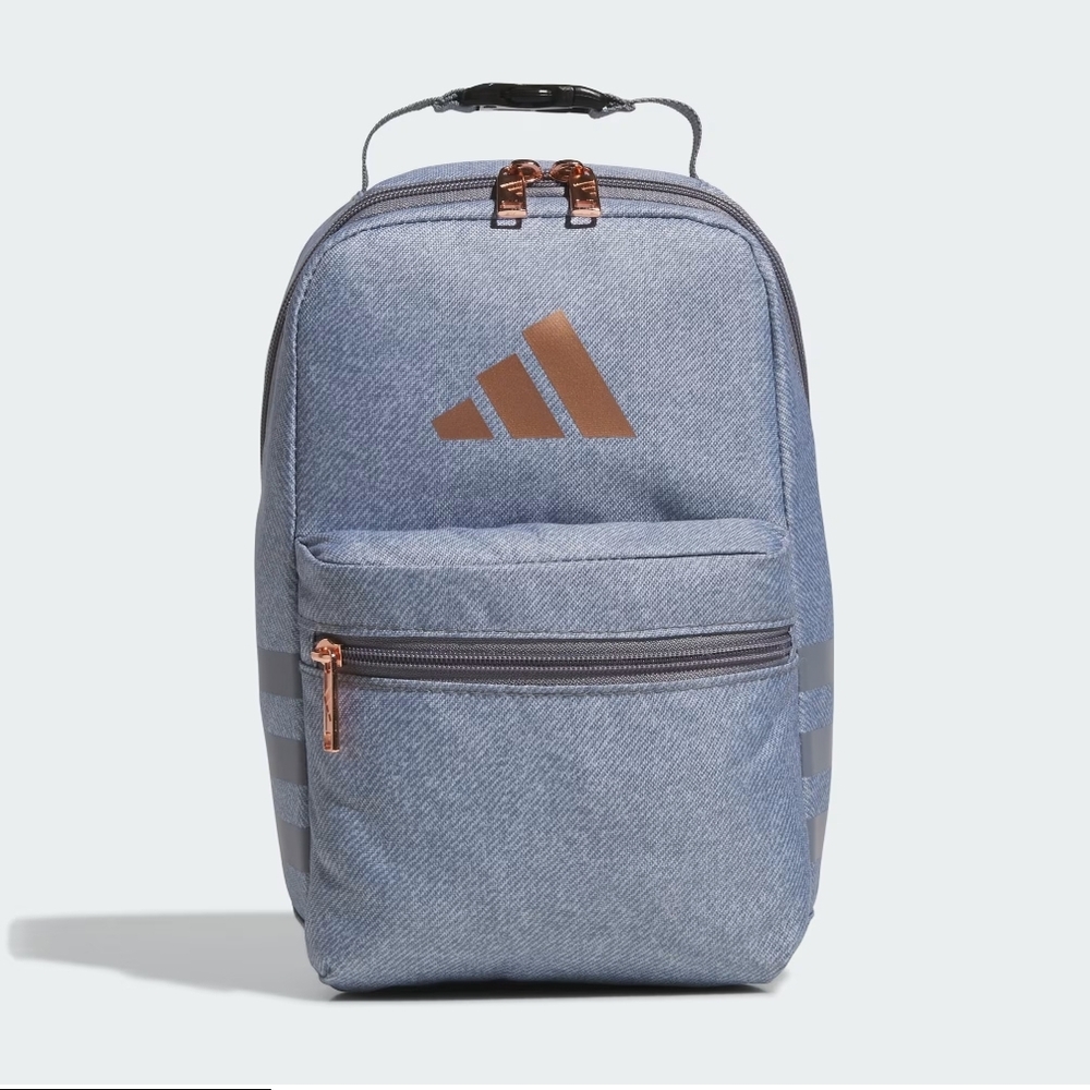 Adidas Gray and Copper Santiago Lunch Cooler, Insulated